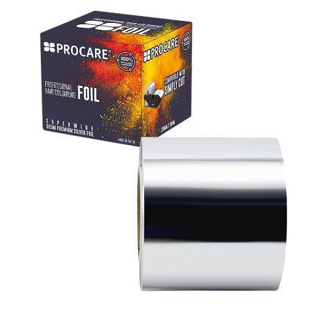 Procare Aluminium Foil (120mm x 500m) â€“ Silver - Allure Hair Supplies 