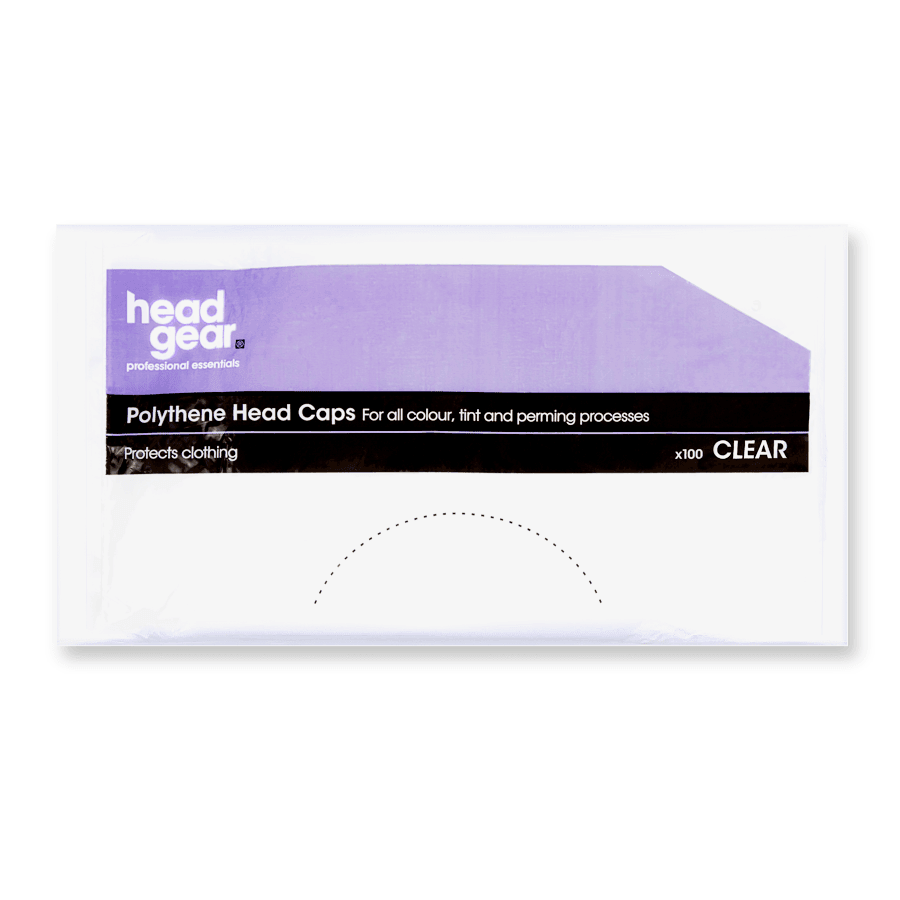 Polythene Head Caps (x100 â€“ clear) - Allure Hair Supplies 