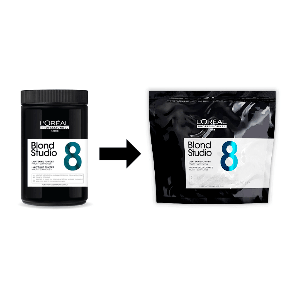 Blond Studio 8 Multi-Techniques Powder 500g - Allure Hair Supplies 