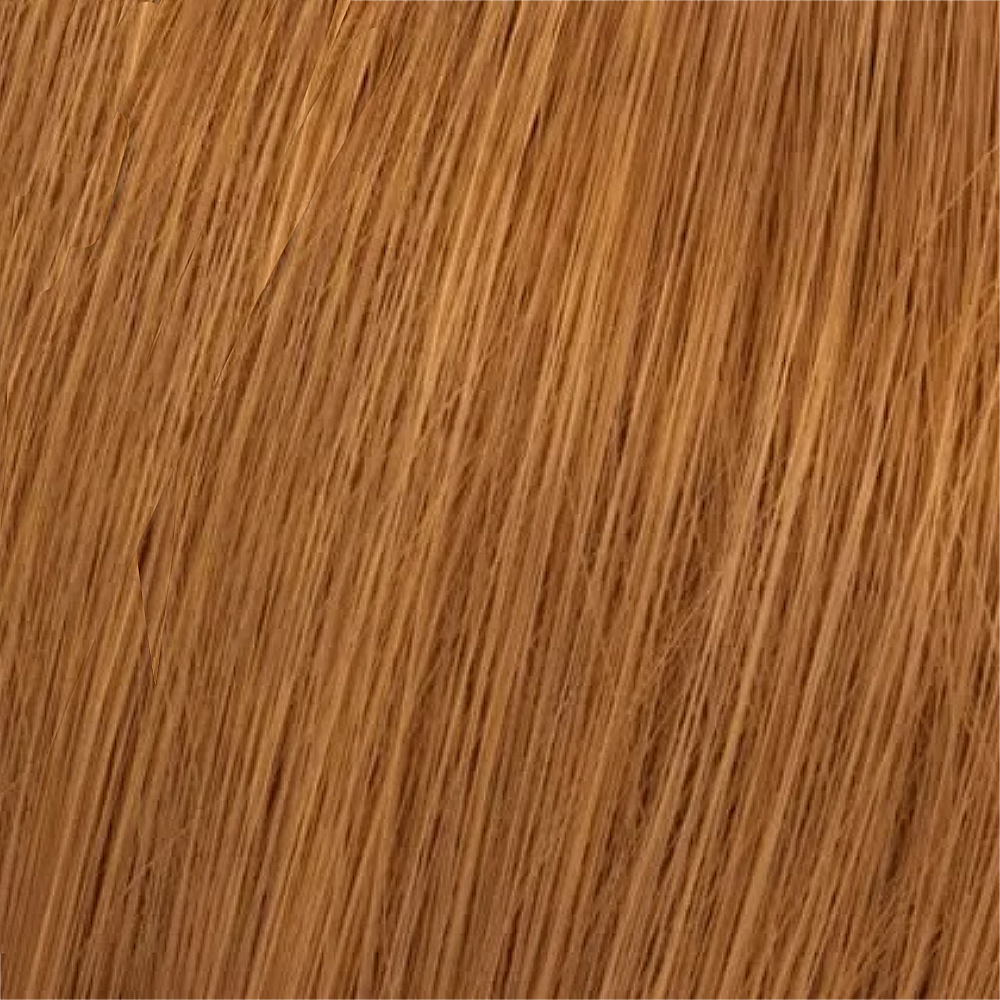 Close-up of brown hair strands