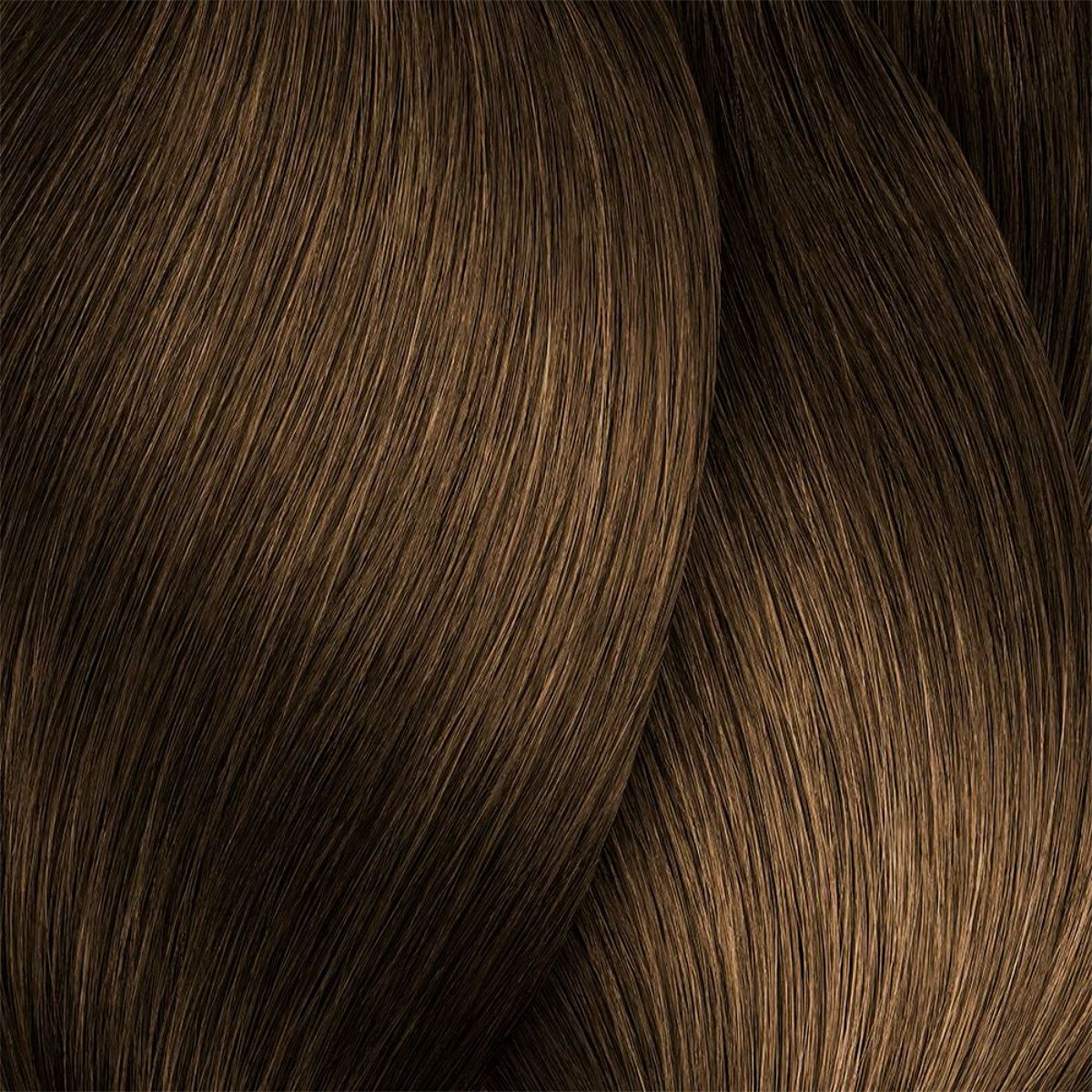 Close-up of brown hair strands