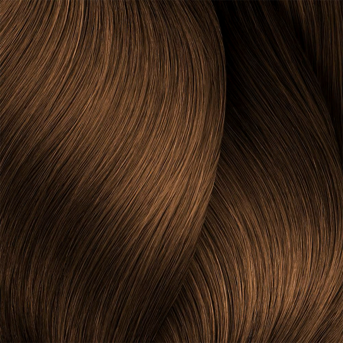 Close-up of brown hair strands