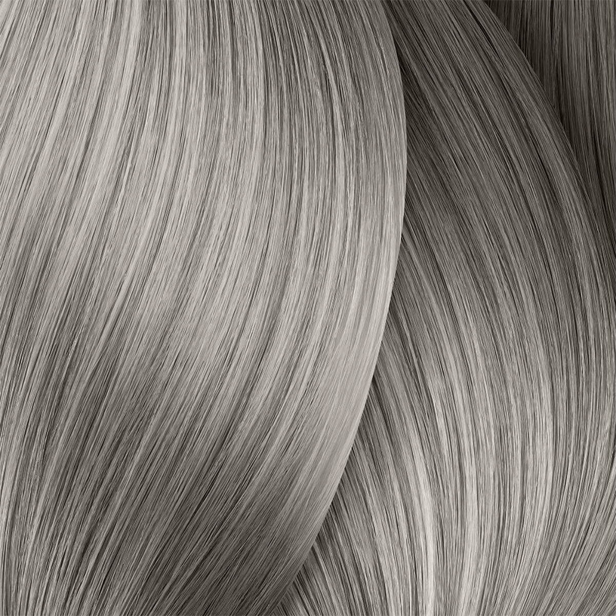 Close-up of gray hair strands