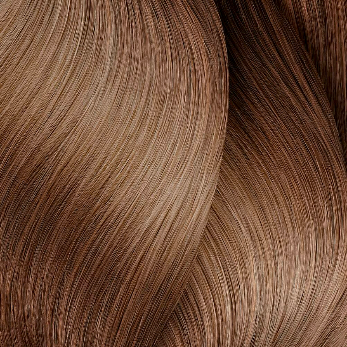 Close-up of brown hair strands