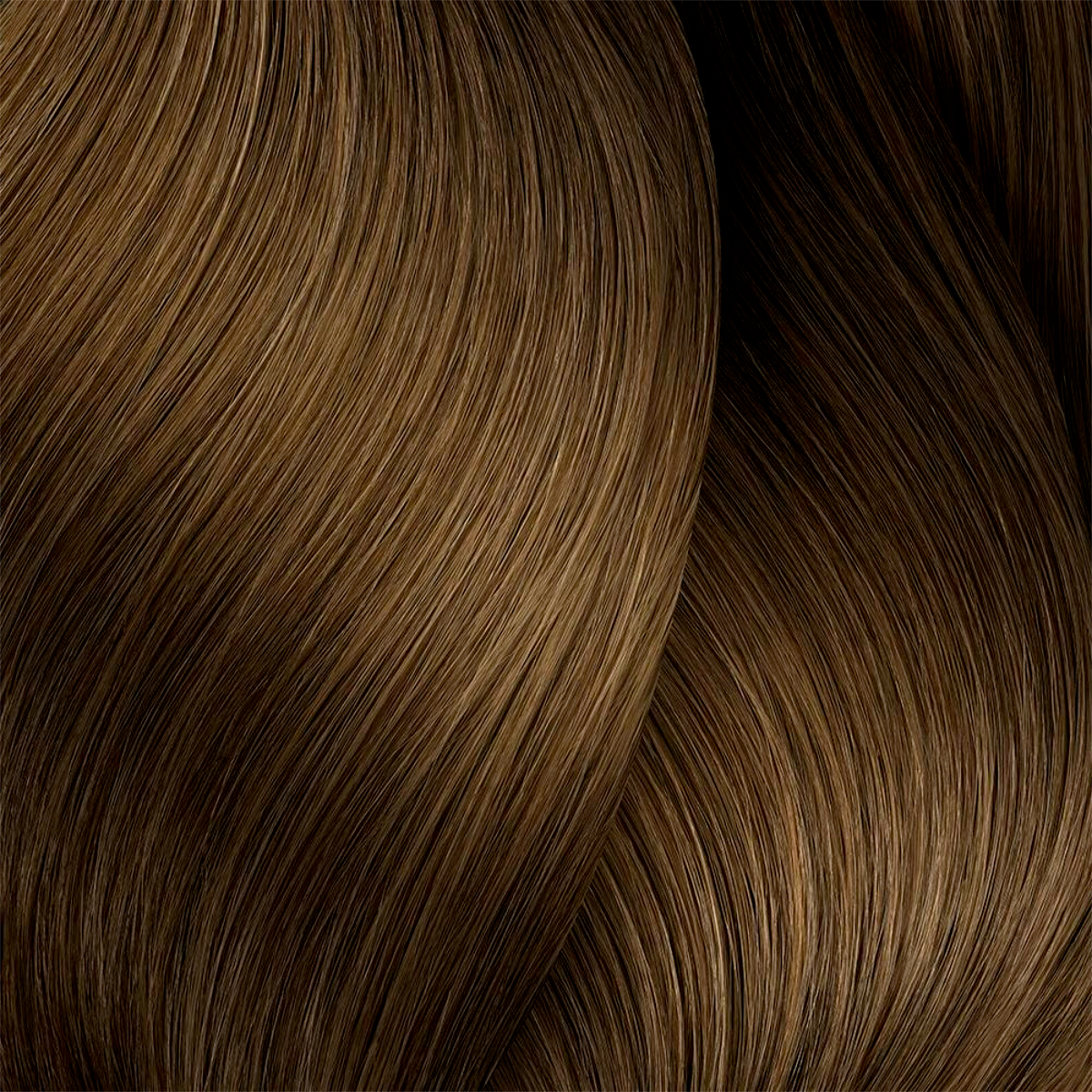 Close-up of brown hair strands