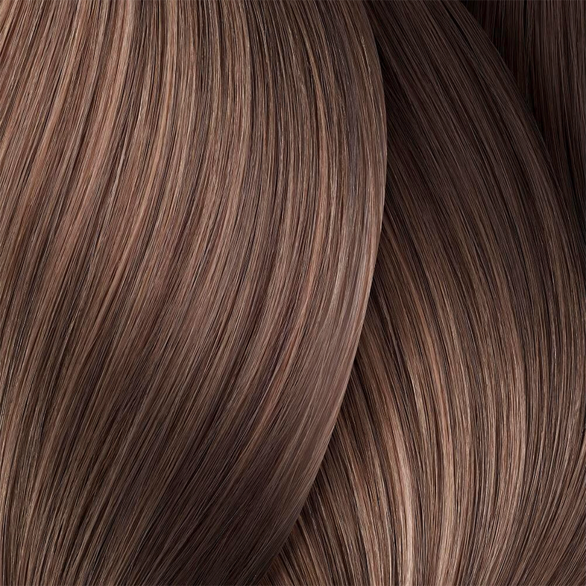 Close-up of brown hair strands
