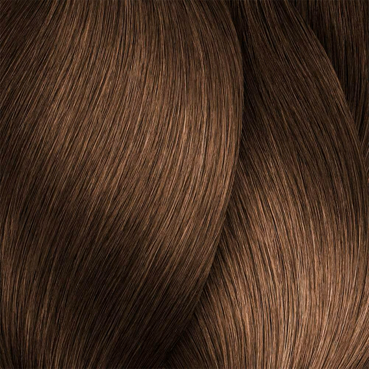 Close-up of brown hair strands