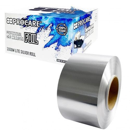 Lite Hair Foil Roll (100mm X 1000m) â€“ Silver - Allure Hair Supplies 