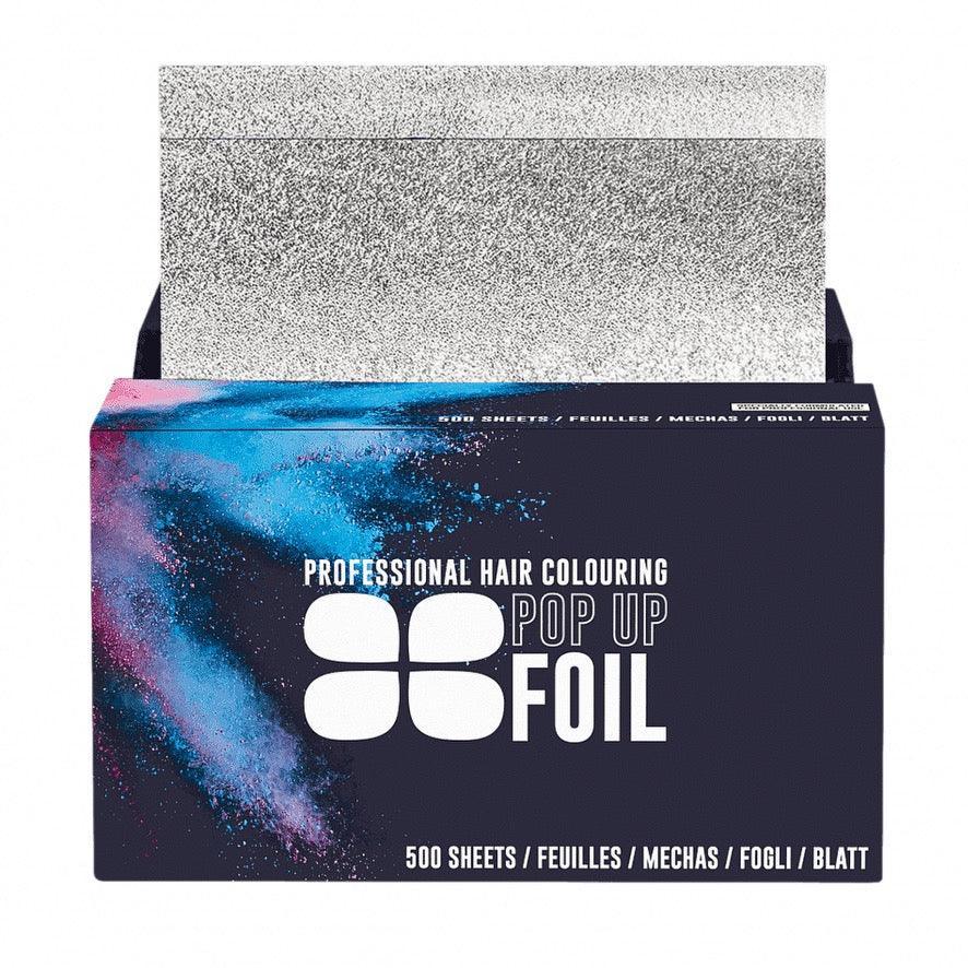 Procare Embossed Silver Pop Up Foil (130MM X 280MM) â€“Â 500 Sheets - Allure Hair Supplies 