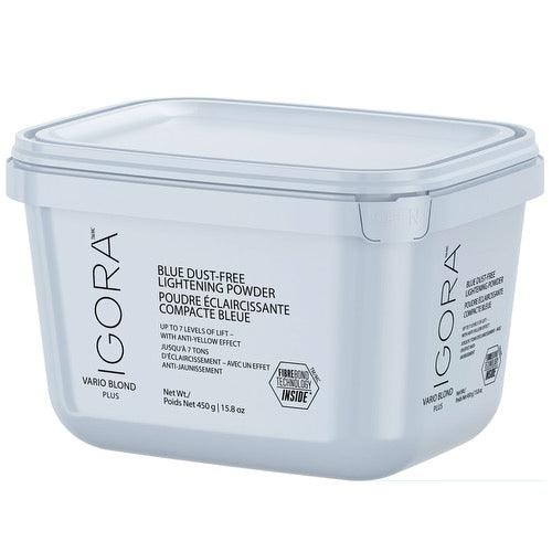 Igora Vario Blond Super Plus 450g - Blue Powder - Allure Hair Supplies 