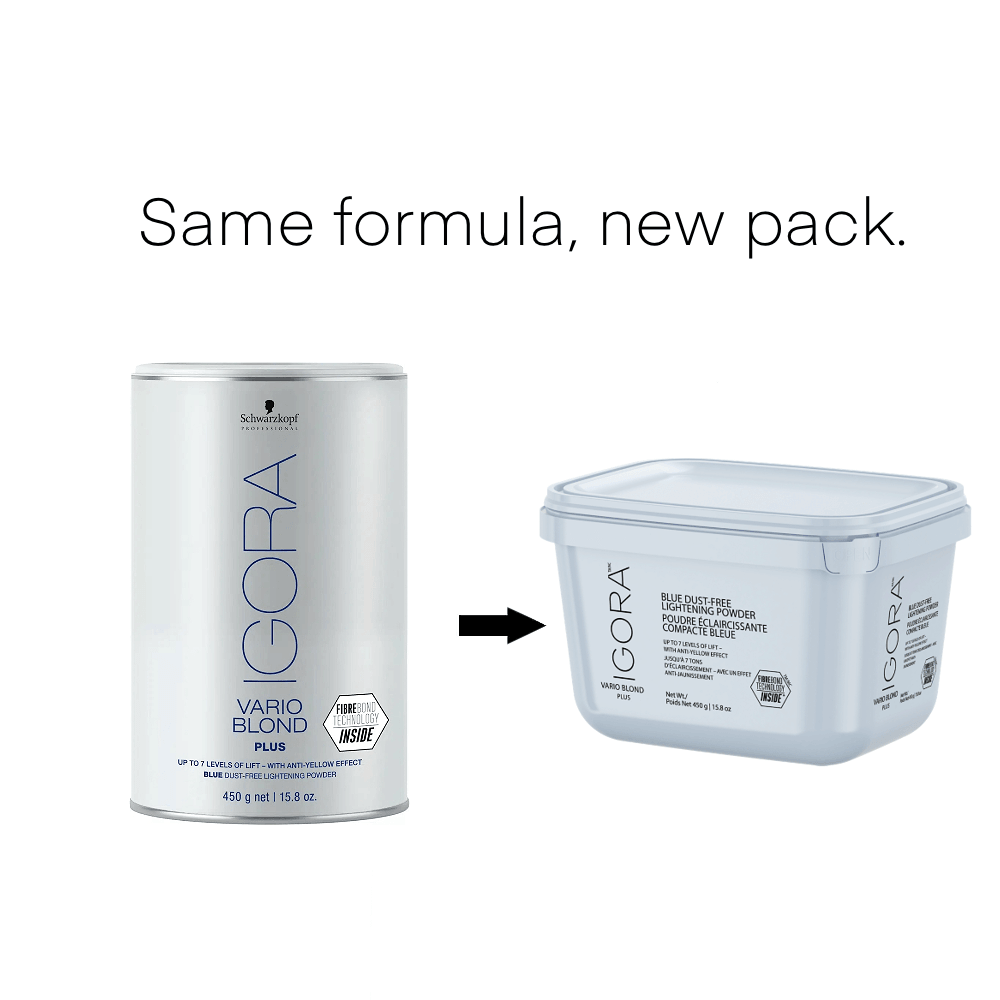 Igora Vario Blond Super Plus 450g - Blue Powder - Allure Hair Supplies 