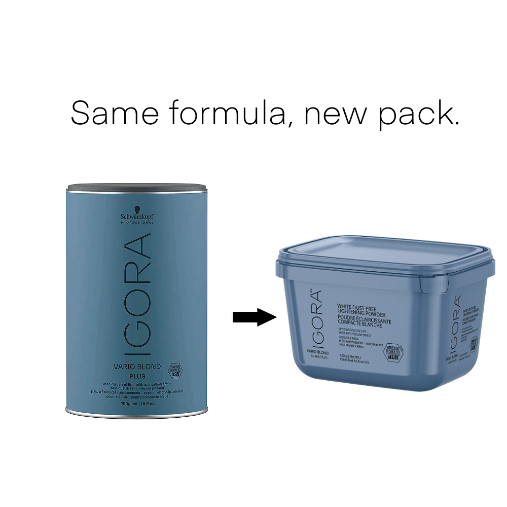 Igora Vario Blond Plus 450g - White Powder - Allure Hair Supplies 